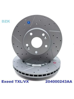 Exeed VX/TXL (до 2023). Передние вентилируемые тормозные диски. 204000243AA/204000354AA - Миниатюра 1